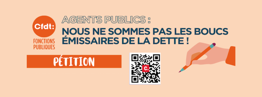 Pétition « Agents publics, nous ne sommes pas les boucs émissaires de la dette »
