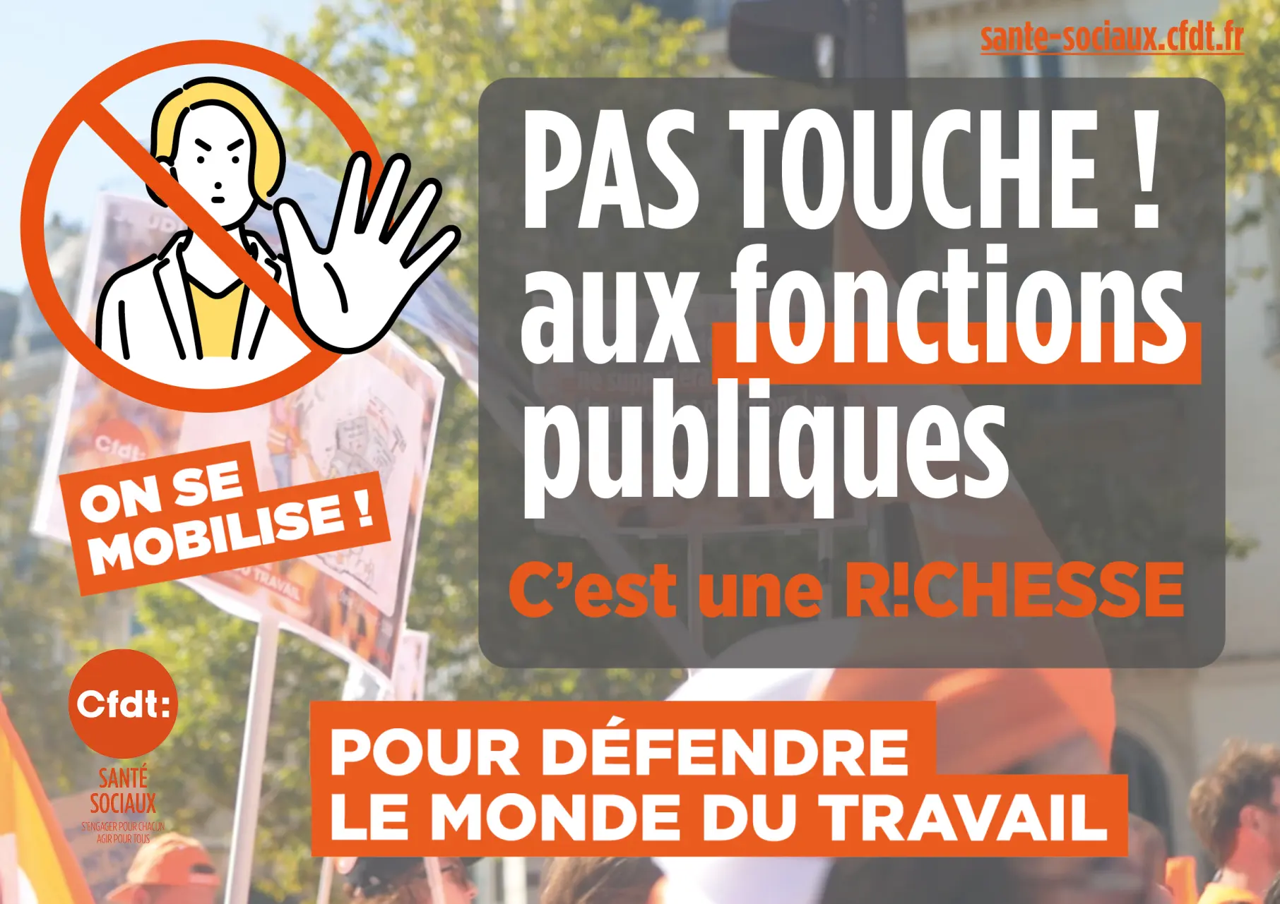 Visuel de la mobilisation du 2 octobre 2025