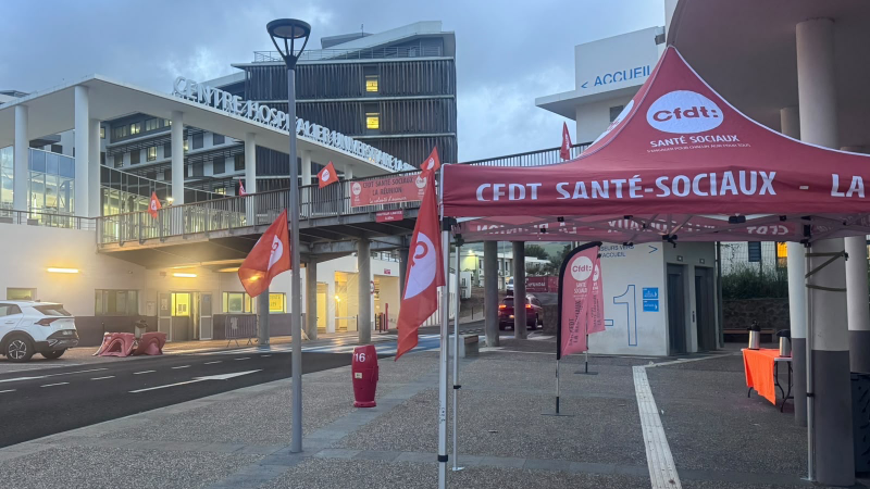 Rassemblement au CHU Sud